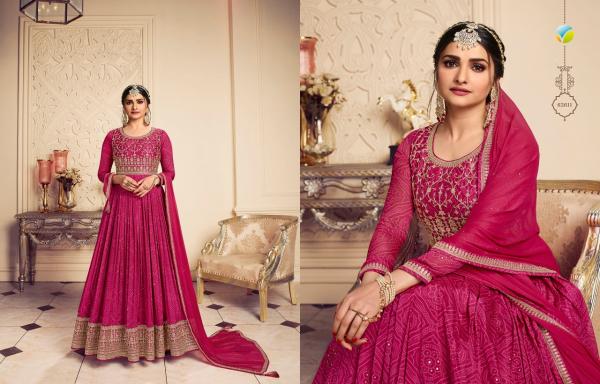 Vinay Kaseesh Gunjita Georgette Designer Ready Made Gown Collection